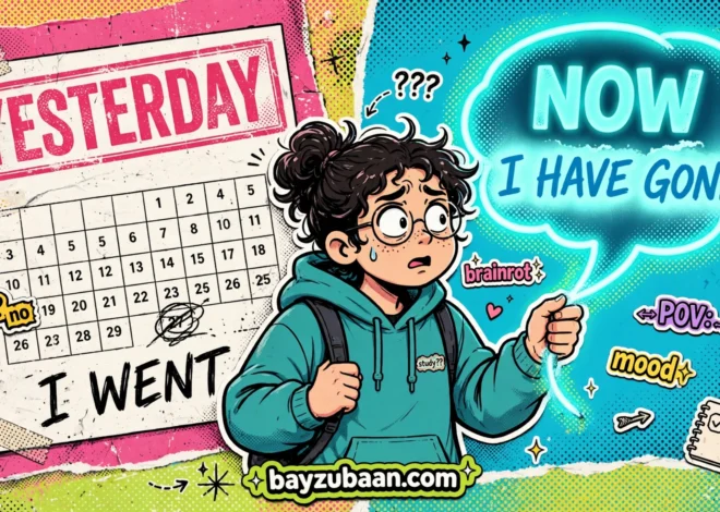 Present Perfect vs Past Simple: The Tense Pair That Trips Up Every Desi Learner