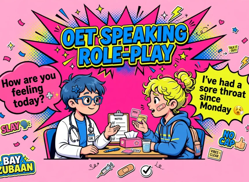 What Happens in the OET Speaking Role-Play?