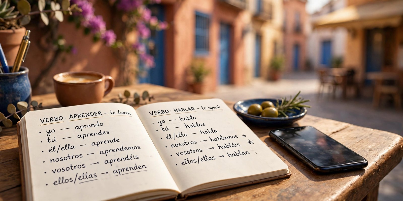 Spanish Verb Conjugator: Present Tense Conjugations in One Click
