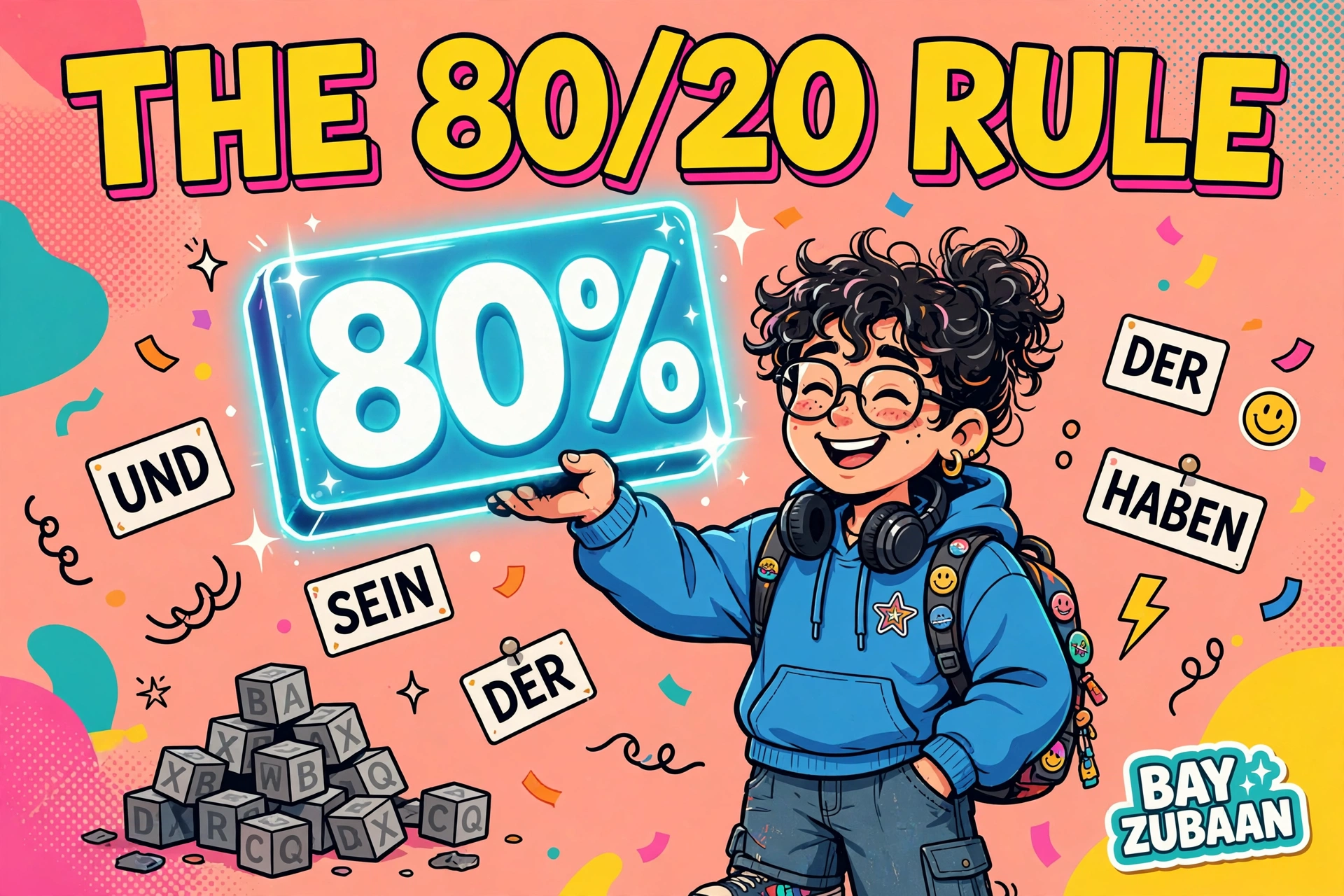 The 80/20 Rule for Learning German: The Few Words That Unlock Most Conversations